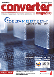 Spoolex in Converter magazine September 2019 for K show Spoolex at K 2019